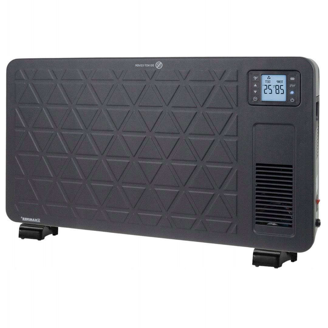 ELECTRIC HEATER CONVECTOR KAMINER POWERFUL 2300W TURBO WIFI MODE REMOTE CONTROL
