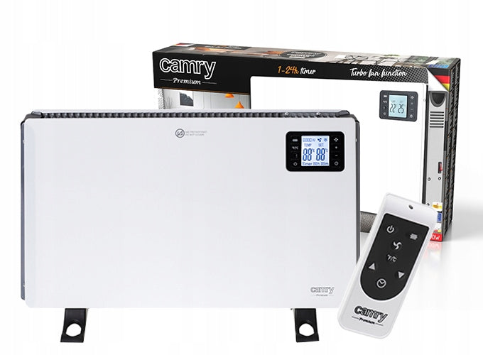 ELECTRIC HEATER CONVECTOR TIMER THERMOSTAT APRON 2000W LED REMOTE CONTROL Manufacturer code CR 7724