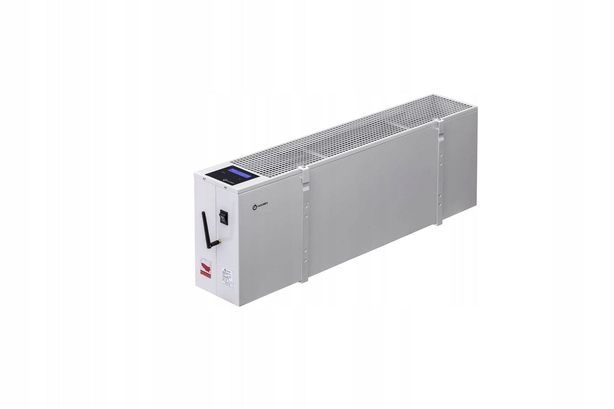 ELECTRIC HEATER NOGEN 1000W-20m2/50m3 CONVECTOR ENERGY EFFICIENT Depth 150 mm