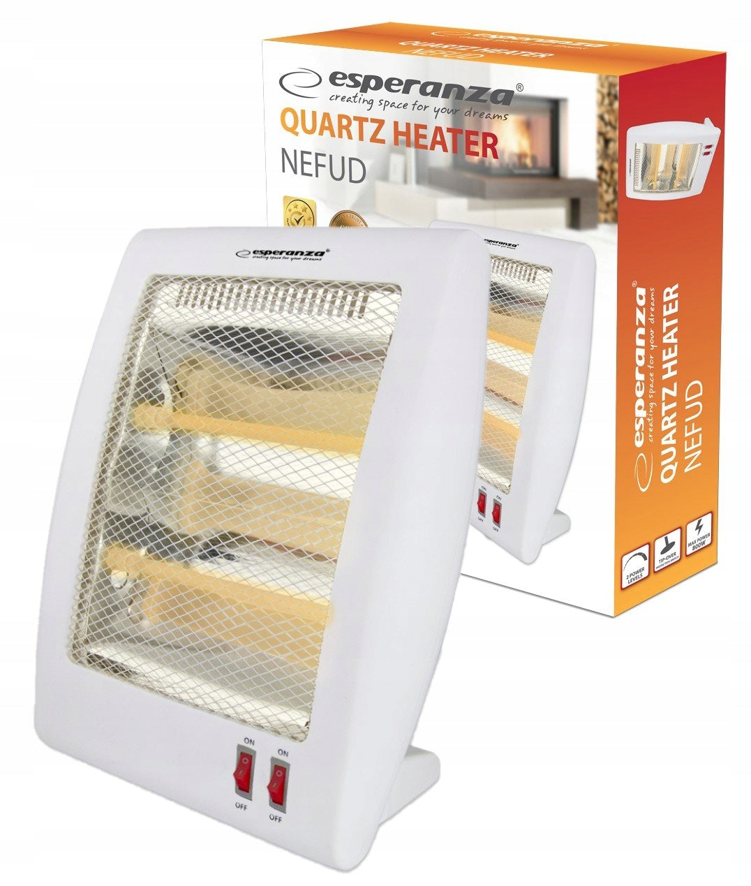 ELECTRIC HEATER QUARTZ HEATER APRON STOVE 800W