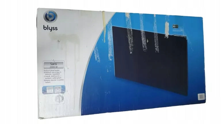 ELECTRIC HEATER SARIS 2000W BLACK Brand Blyss