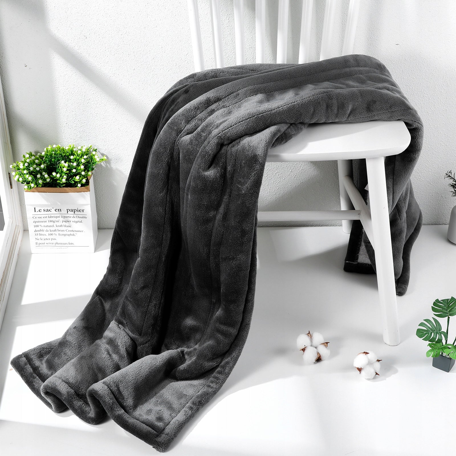 ELECTRIC HEATING BLANKET LARGE SOFT ADJUSTMENT TIMER FOR REMOTE CONTROL MAT