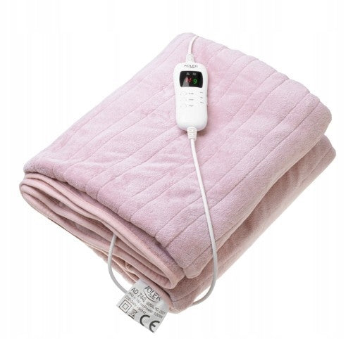 ELECTRIC HEATING BLANKET VERY SOFT DOUBLE-SIDED WITH REMOTE CONTROL LCD 160 X 180CM