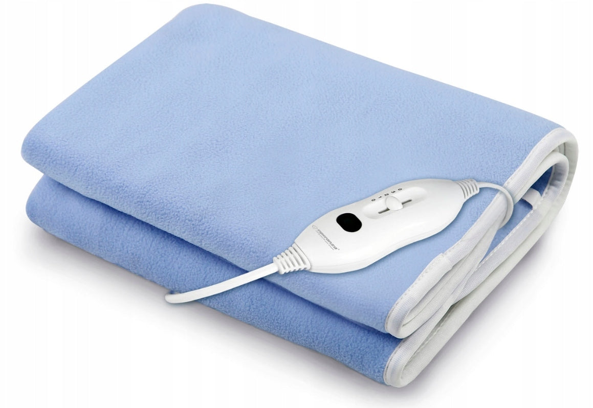 ELECTRIC HEATING BLANKET WITH REMOTE CONTROL MAT FOR COLD DAYS SORE MUSCLES Manufacturer code Ciepły i miły koc elektryczny do grzania