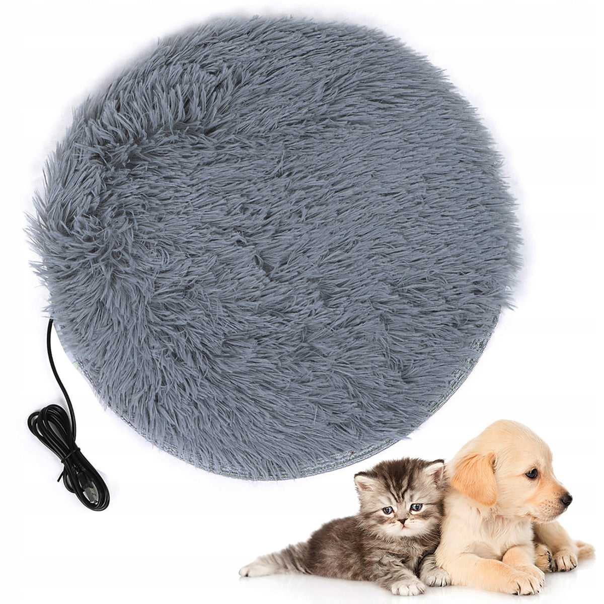 ELECTRIC HEATING MAT FOR CAT DOGS LARGE COVER 40x40X4cm