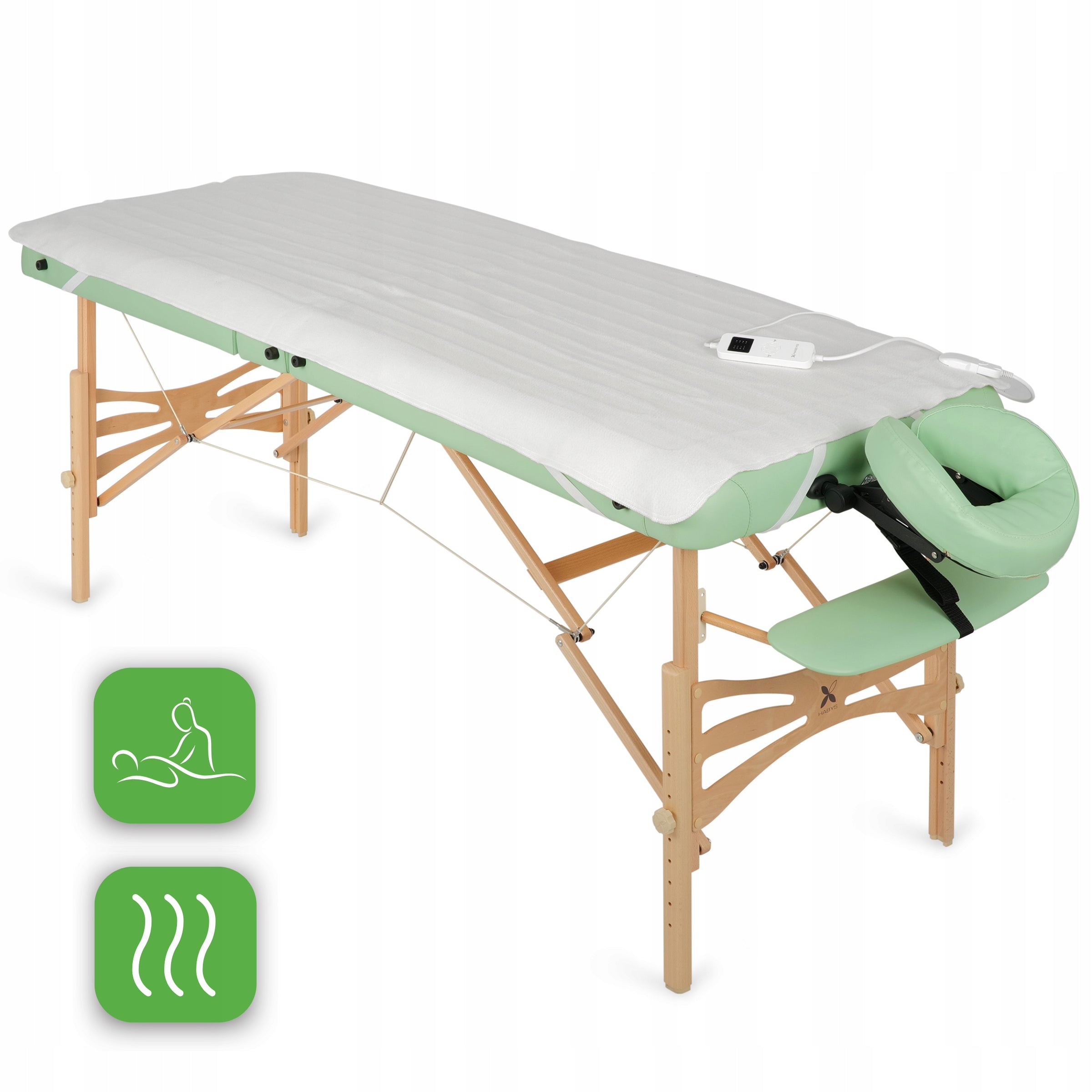 ELECTRIC HEATING MAT FOR MASSAGE TABLE 75X180 TEMPERATURE CONTROL Medical device no