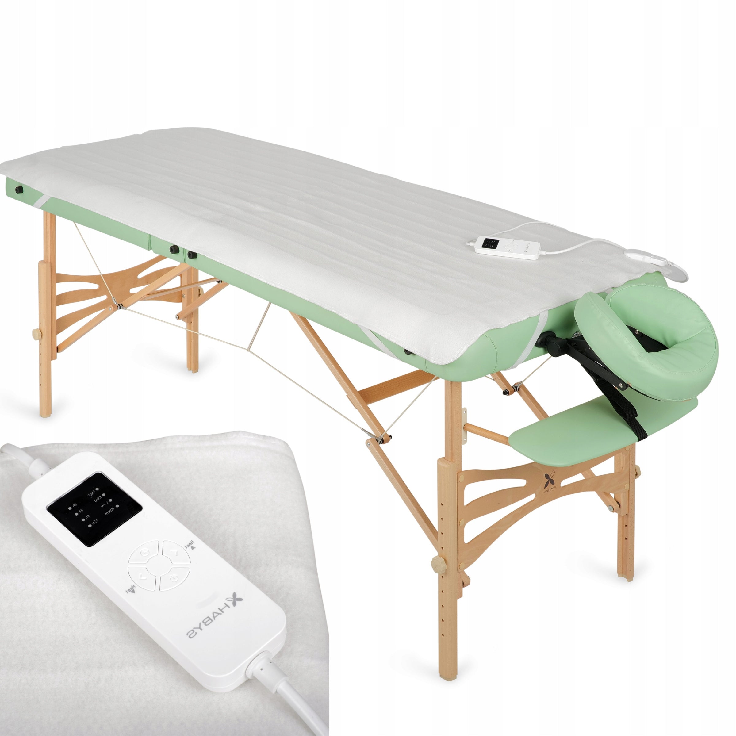 ELECTRIC HEATING MAT FOR MASSAGE TABLE 75X180 TEMPERATURE CONTROL