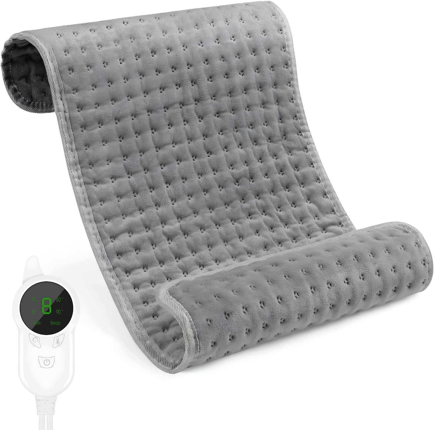 ELECTRIC HEATING PAD 9 HEAT LEVELS TIMER 100W WASHING