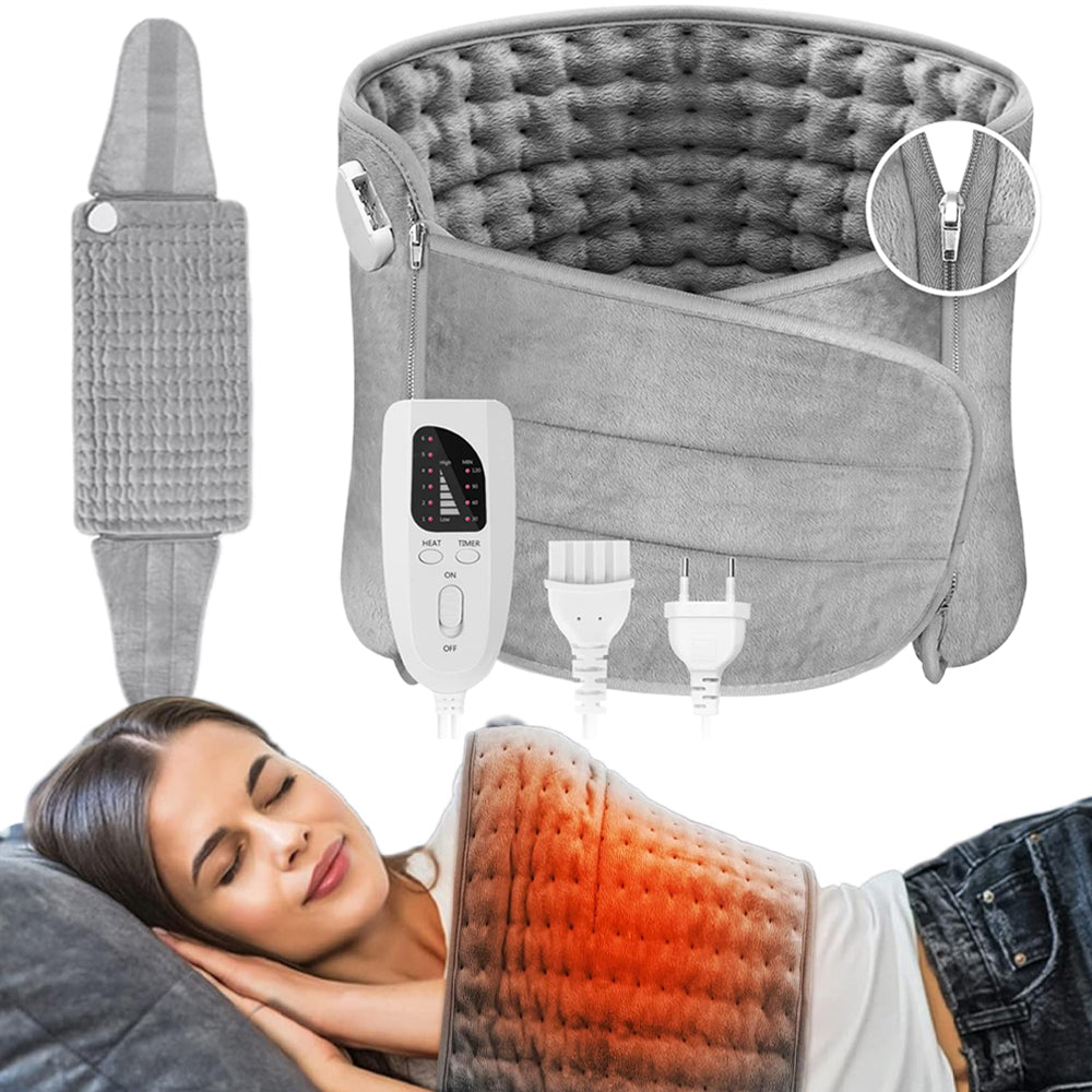 ELECTRIC HEATING PAD LUMBAR BELT 6 LEVELS OF HEAT SOFT