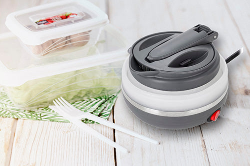 ELECTRIC HIKING KETTLE PORTABLE COMPACT 0,6L FOLDING 9cm 750W Brand Mesko