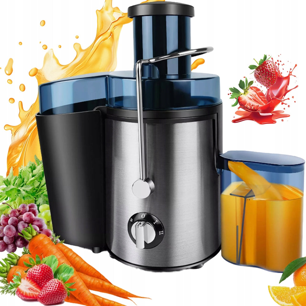 ELECTRIC JUICER 500ML 1000W ORANGE JUICE MACHINE SILVER