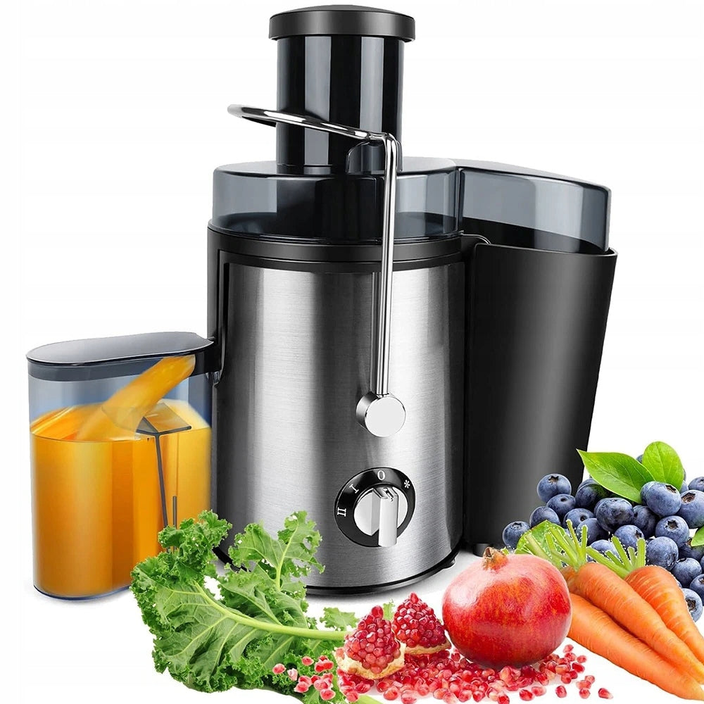 ELECTRIC JUICER 800W WIDE INLET 2 SPEED CAPACITY 500ML