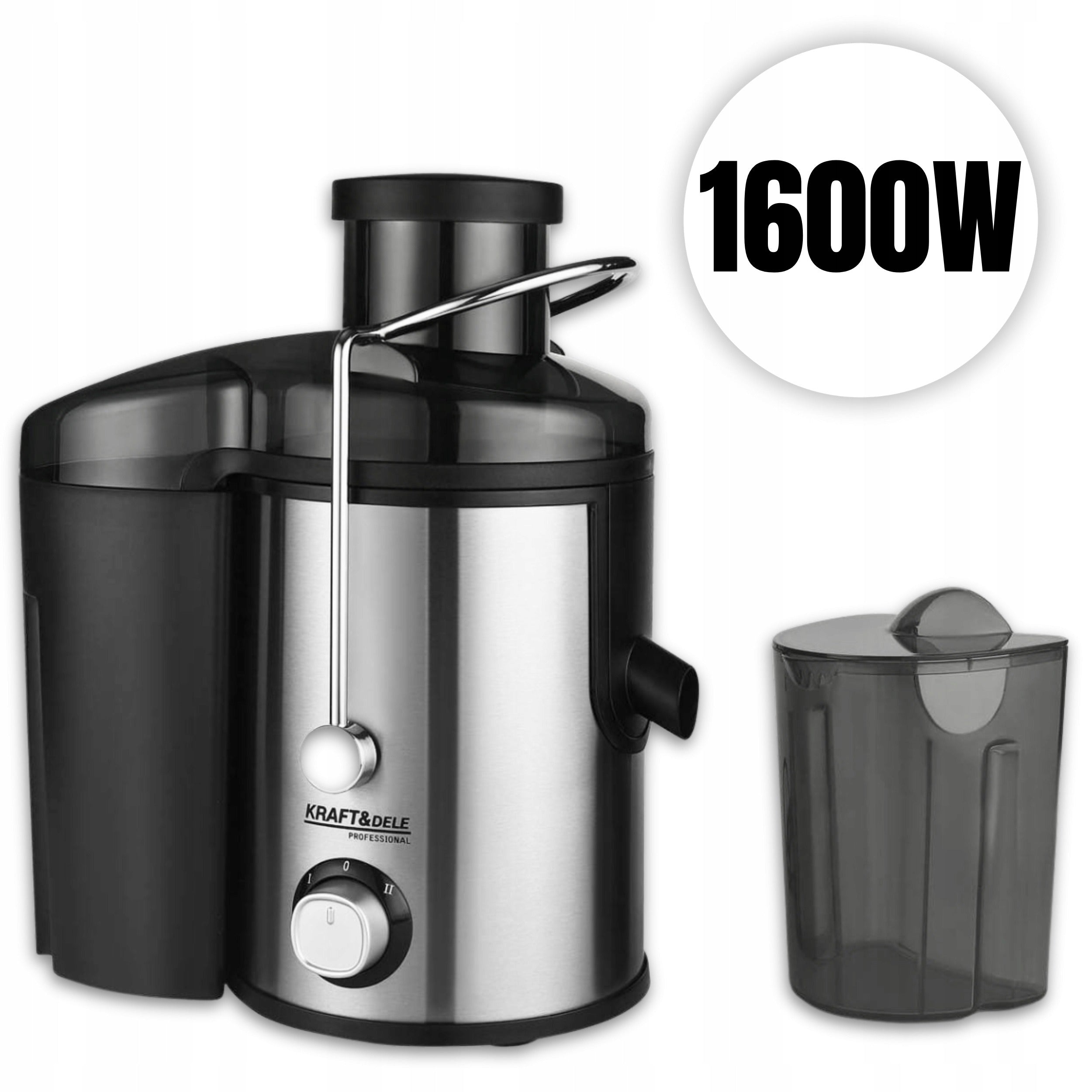 ELECTRIC JUICER STRONG 1600W SELF CLEANING Dominant color black