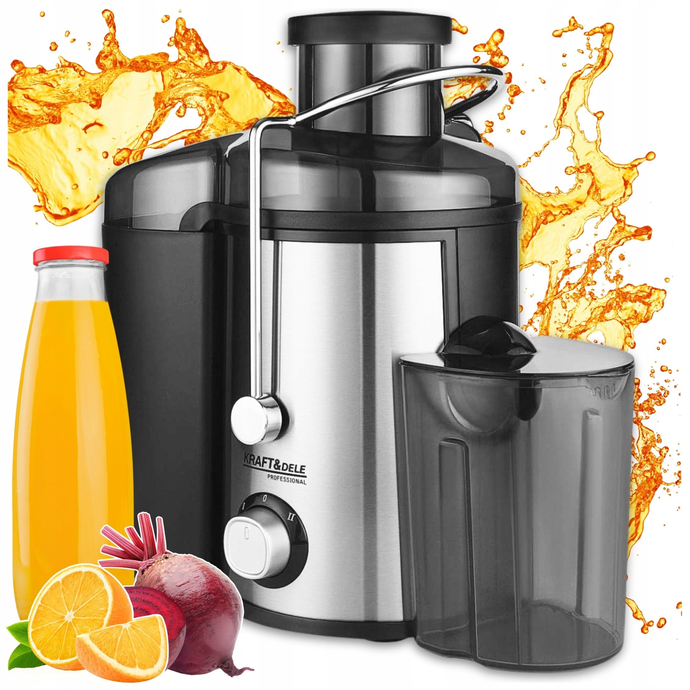 ELECTRIC JUICER STRONG 1600W SELF CLEANING