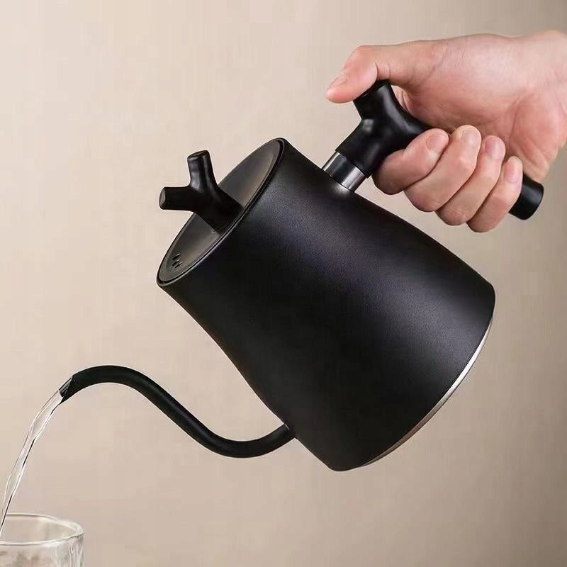 ELECTRIC KETTLE 1L 1000W BLACK 7 TEMPERATURE CONTROL GOOSENECK Brand no brand