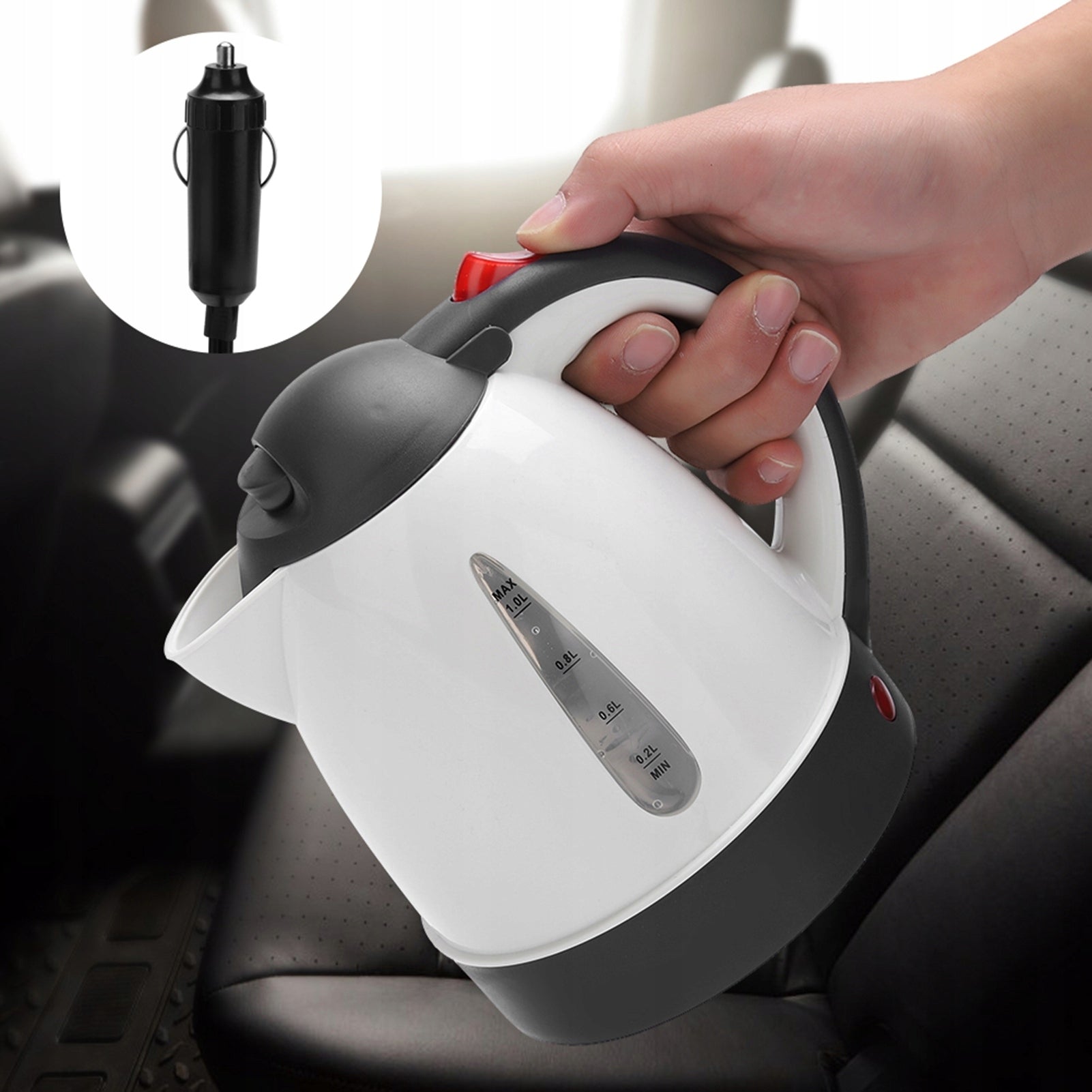 ELECTRIC KETTLE CORDLESS METAL STRONG ROTARY 150W 1 L EAN (GTIN) 0792172974431