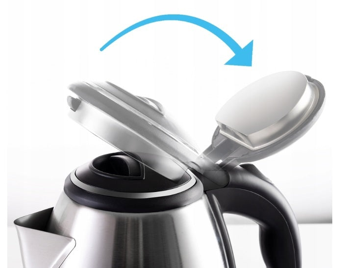 ELECTRIC KETTLE CORDLESS STEEL LARGE 1,8L STAINLESS STEEL Capacity 1.8 l