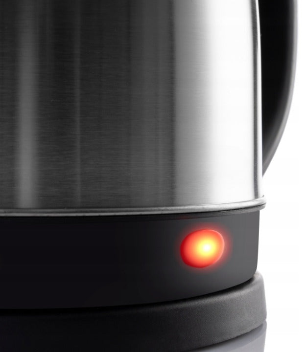 ELECTRIC KETTLE CORDLESS STEEL LARGE 1,8L STAINLESS STEEL Power 1850 W