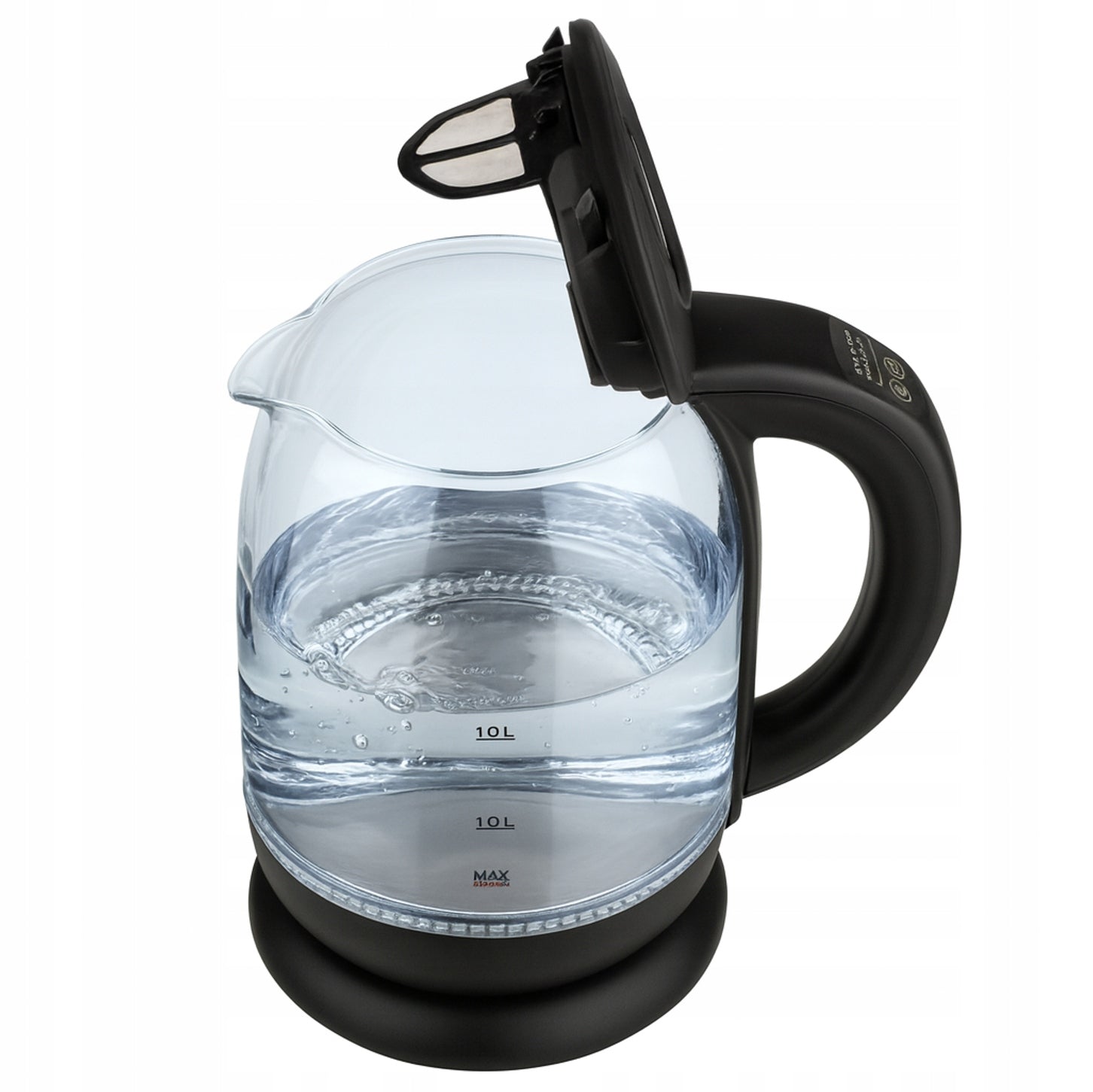 ELECTRIC KETTLE GLASS TEMPERATURE CONTROL 5 COLORS LED 2200W Dominant color clear