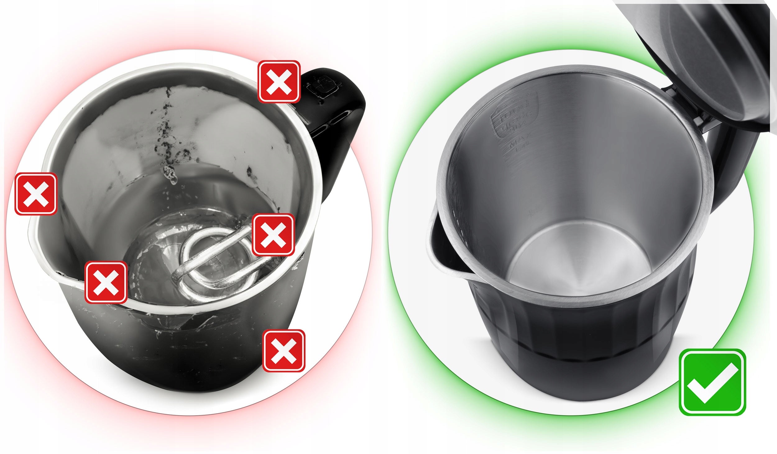ELECTRIC KETTLE TEMPERATURE CONTROL 2200W TOUCH PANEL 1,7L BERDSEN Dominant color black