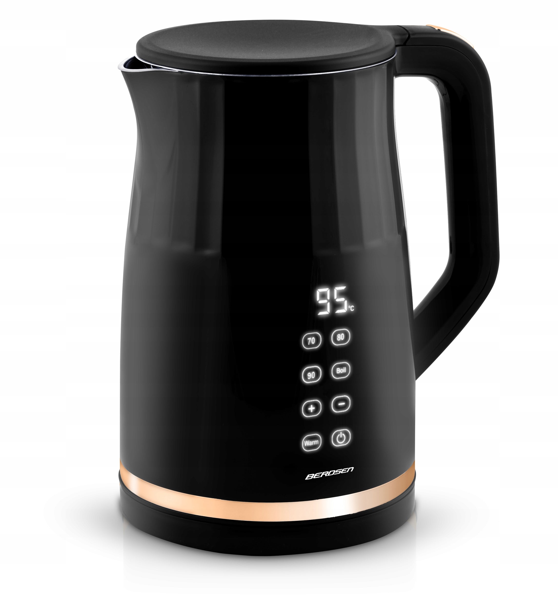 ELECTRIC KETTLE TEMPERATURE CONTROL 2200W TOUCH PANEL 1,7L BERDSEN EAN (GTIN) 5903890622015