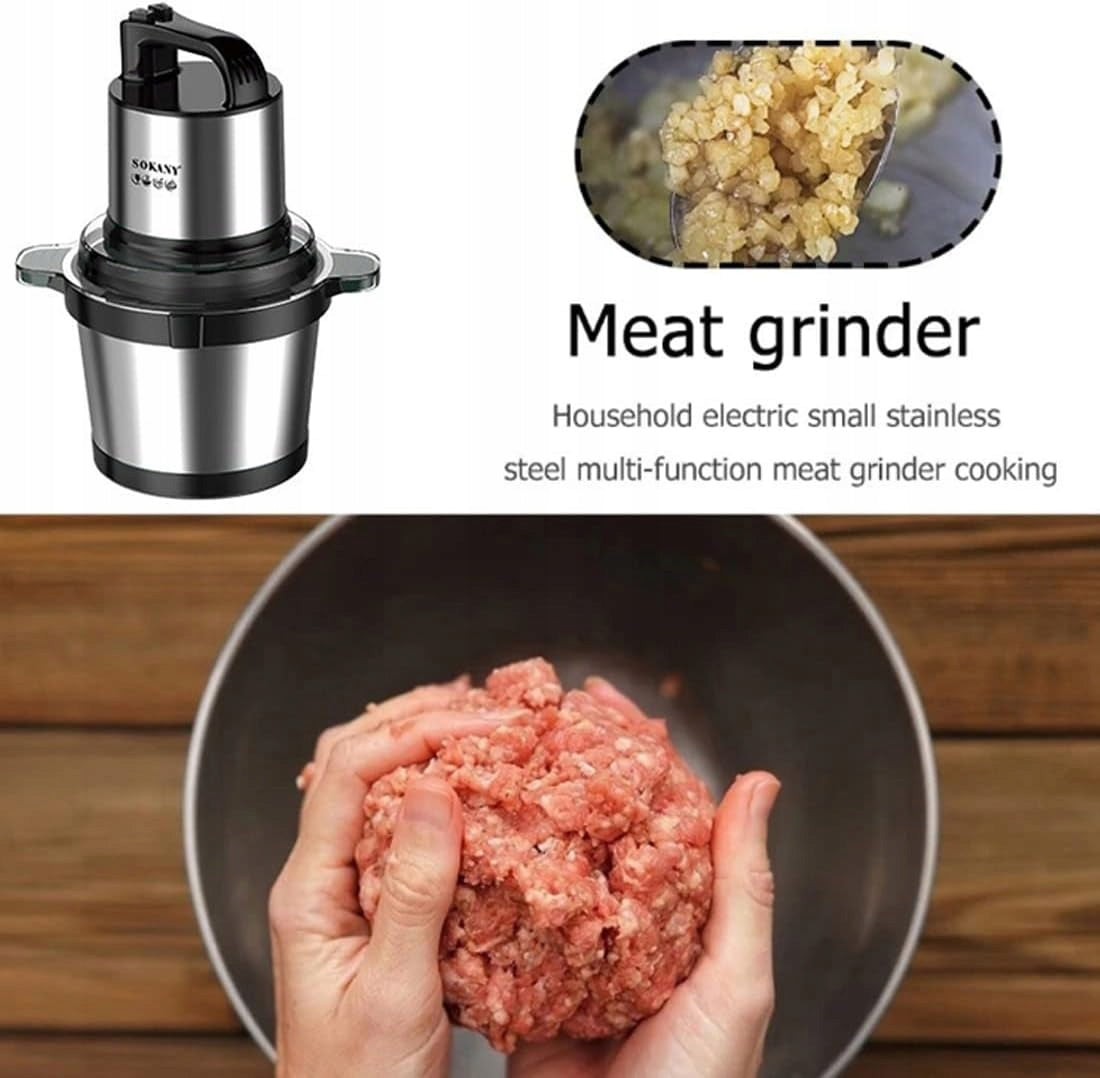 ELECTRIC KITCHEN SHREDDER 800W 4L VEGETABLE MEAT GRINDER FRUIT Manufacturer code 5906104773268