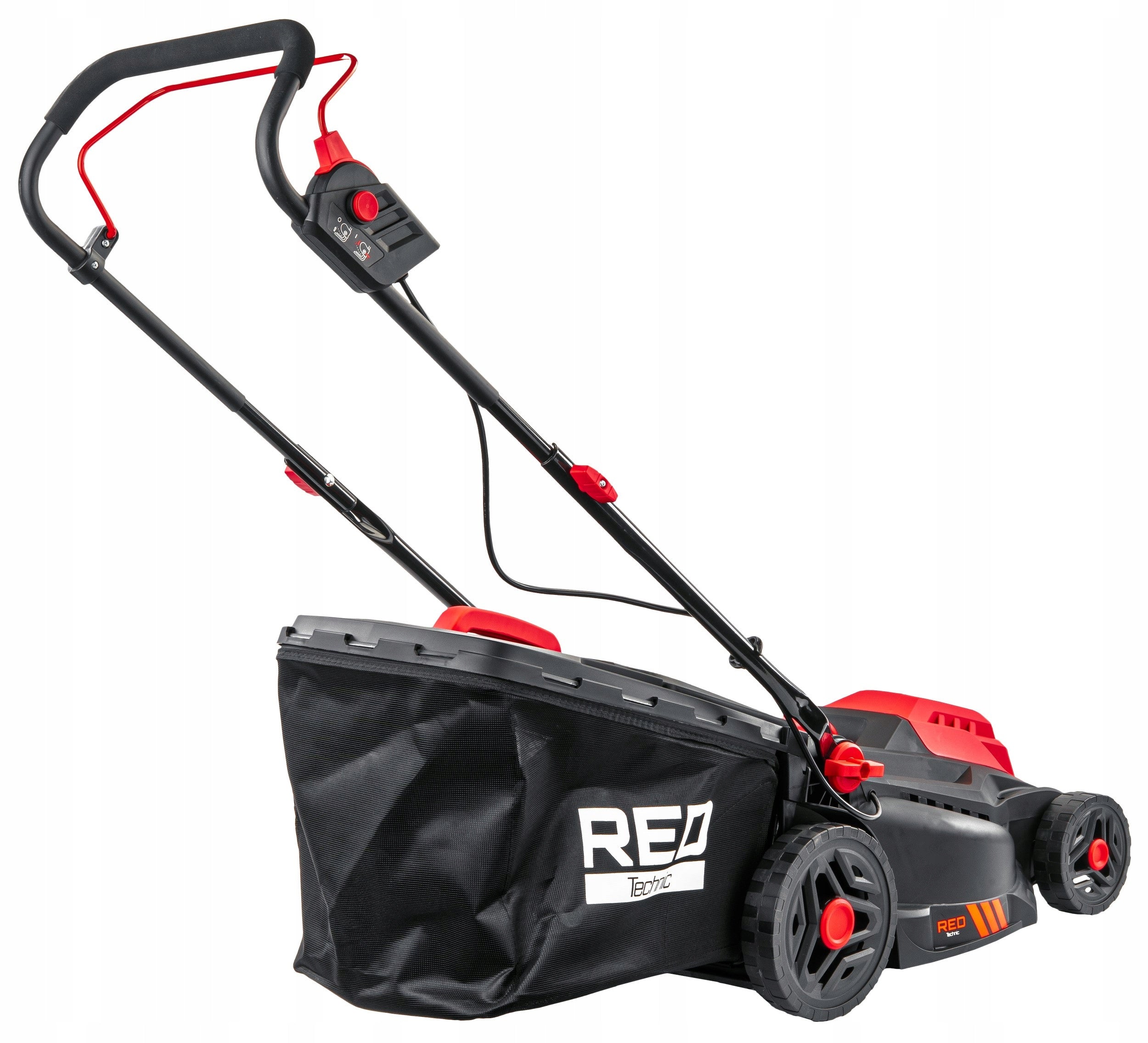 ELECTRIC LAWN MOWER 2600W KNIFE 38CM ADJUSTMENT LIGHT LARGE BASKET 42L Engine power 2600 W