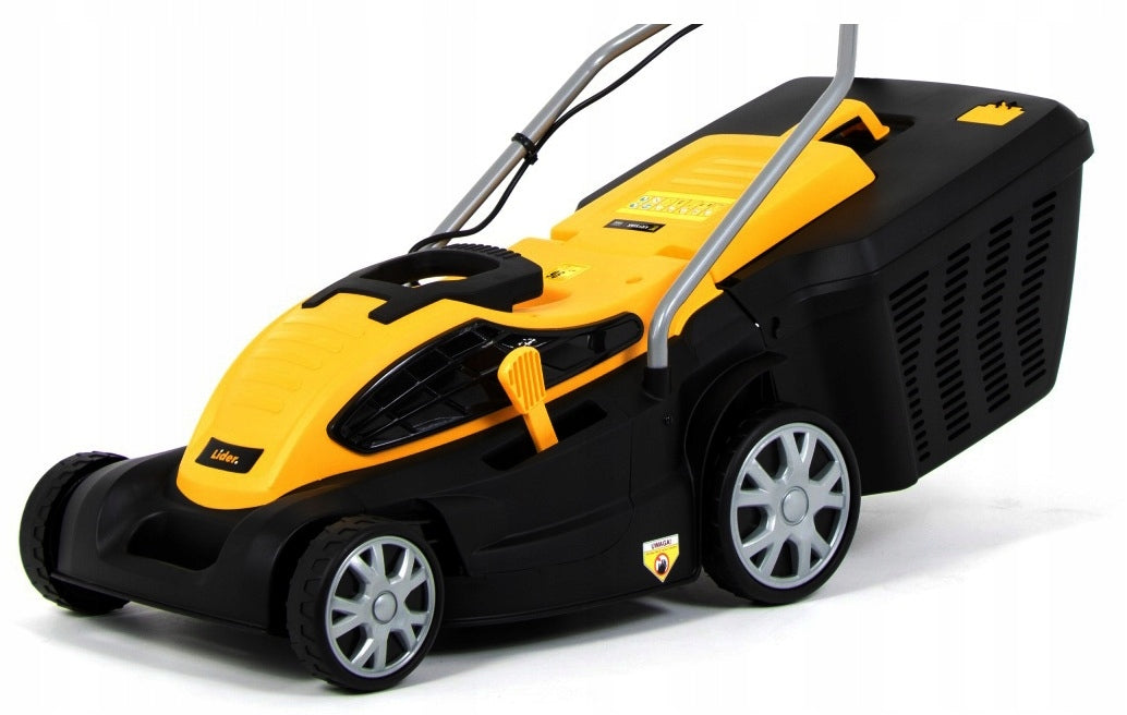 ELECTRIC LAWN MOWER 38cm BASKET 45L LIGHT STRONG 2400 W ew + FREEBIE Model KOSIARKA ELEKTRYCZNA DO TRAWY CENTRALNA REGULACJA