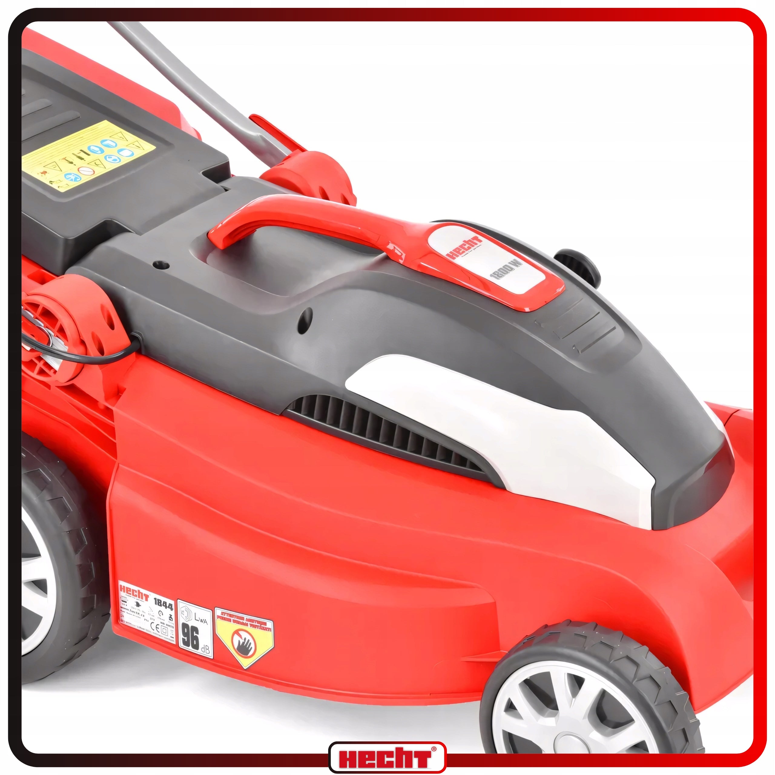 ELECTRIC LAWN MOWER HECHT 1844 POWER 1800W WIDTH 42CM BASKET 50L Manufacturer code HECHT1844