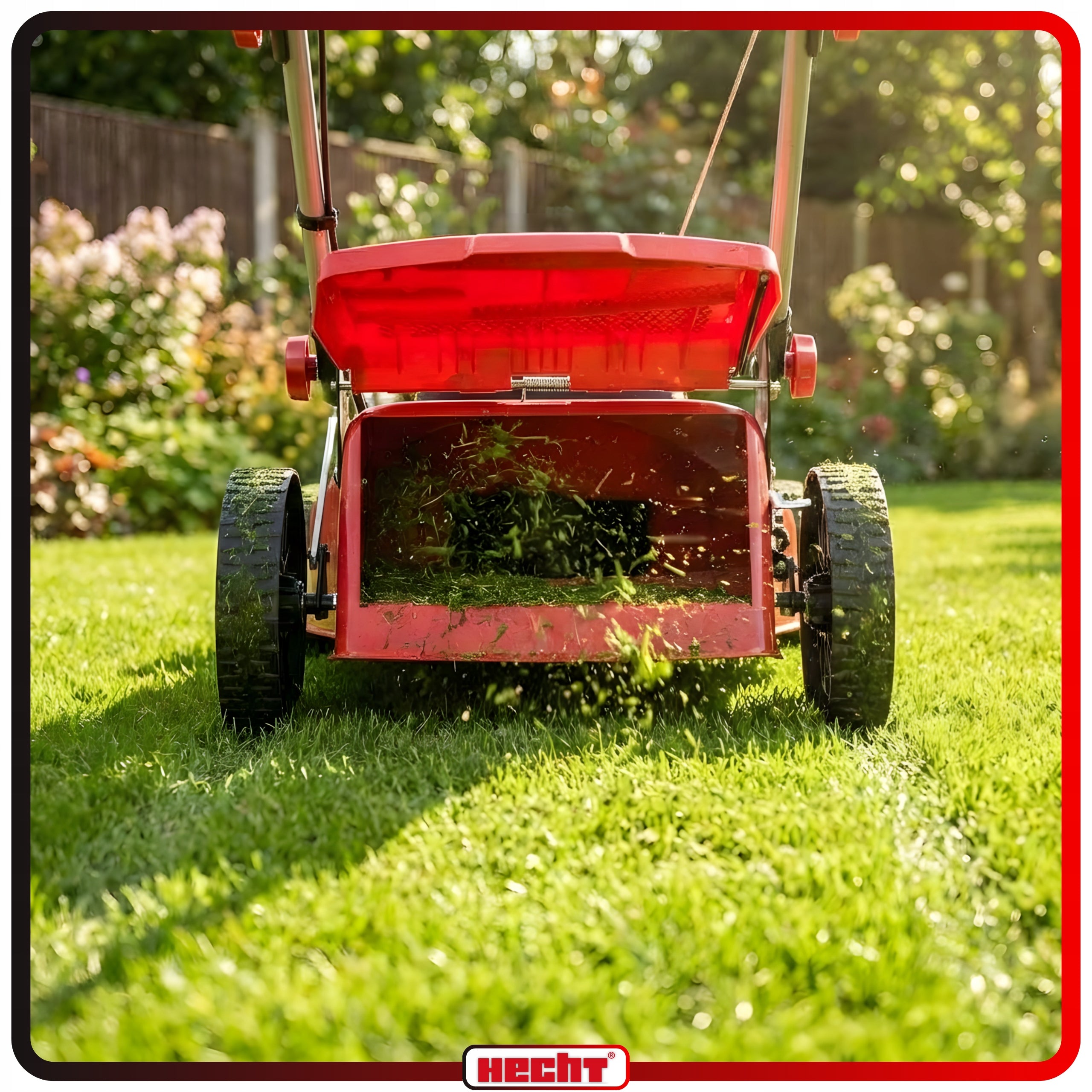ELECTRIC LAWN MOWER HECHT1640 POWER 1600W WIDTH 40CM INDUCTION Basket capacity 45 l