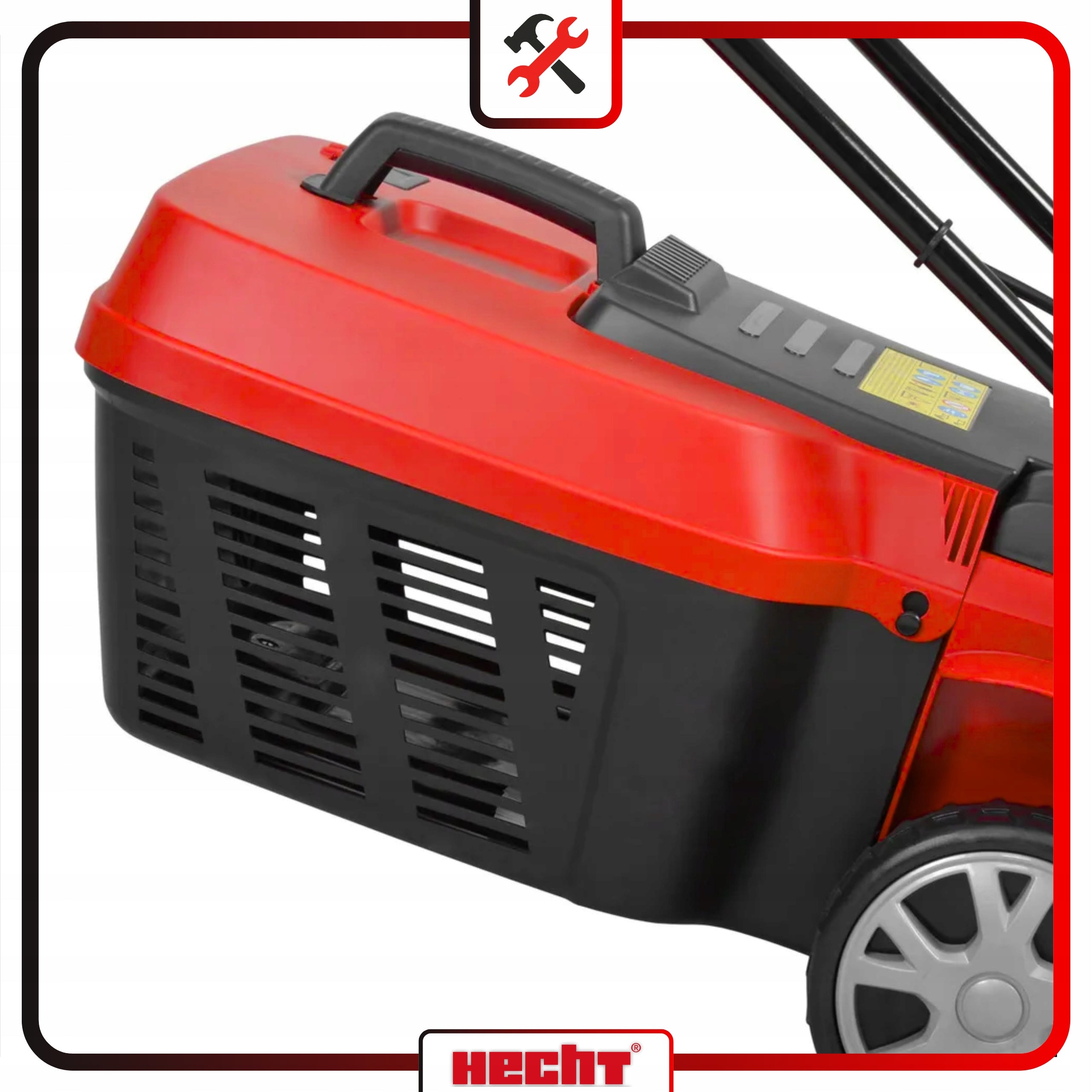 ELECTRIC LAWN MOWER POWER 1400W WIDTH 34CM BASKET 35L HECHT 1434 Brand Hecht