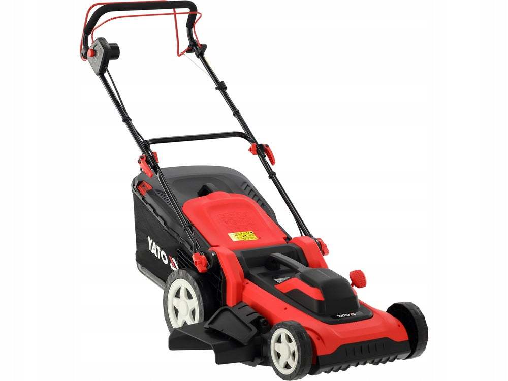 ELECTRIC LAWN MOWER POWER 2000W WIDTH 46CM BASKET 60L SIDE EJECTION Packaging status original