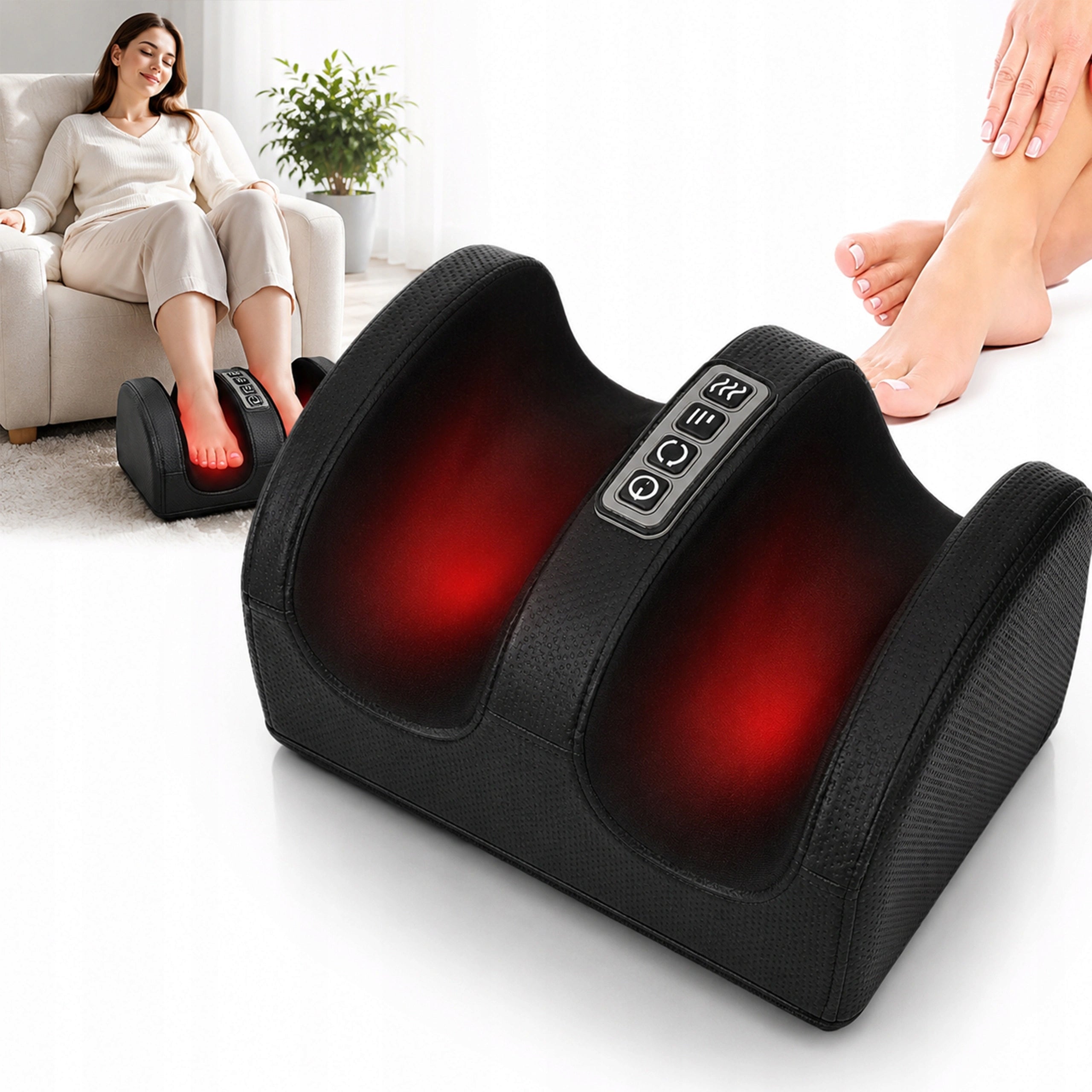 ELECTRIC LEG FOOT MASSAGER RELAXATION AND REGENERATION IN YOUR HOME FOR A GIFT