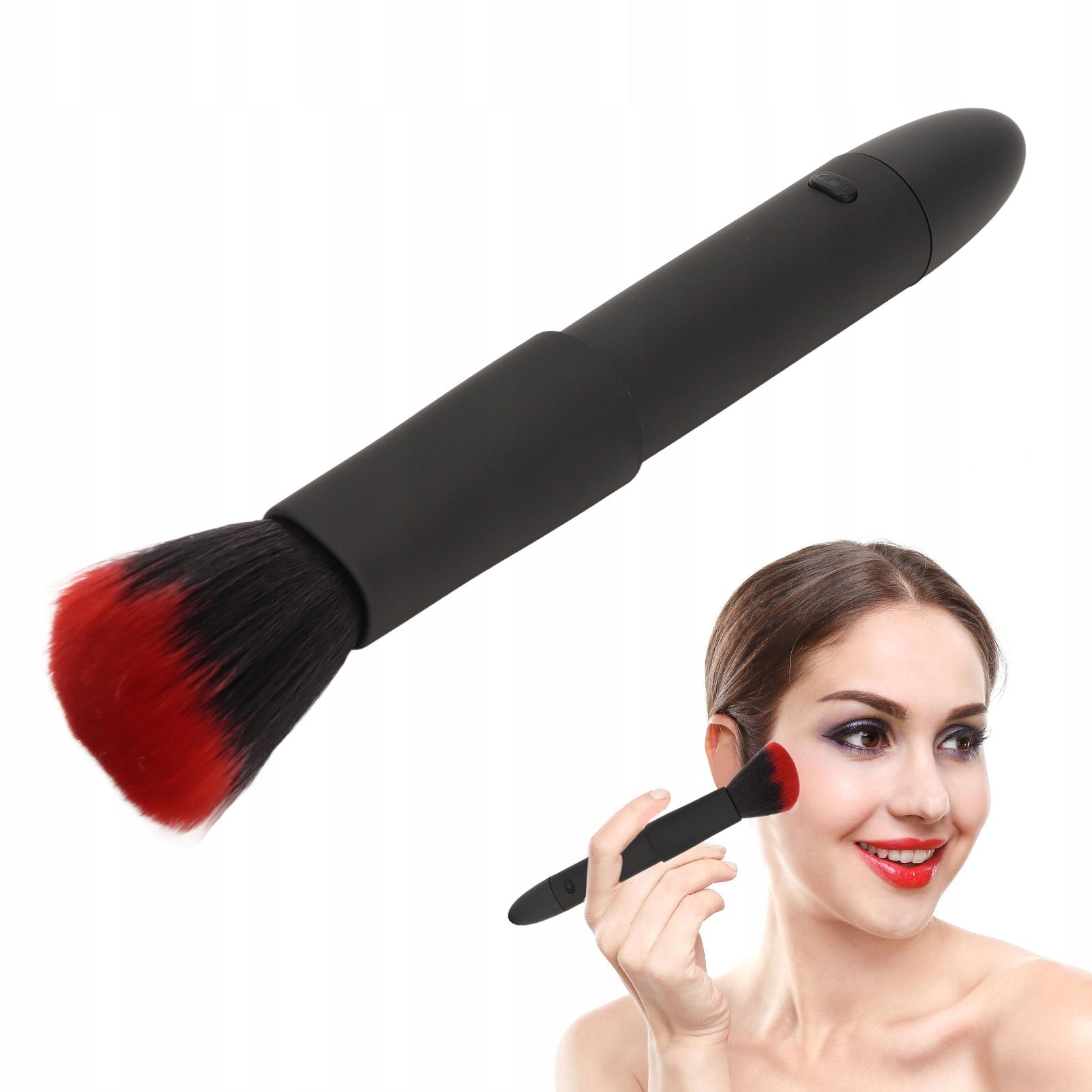 ELECTRIC MAKEUP BRUSH 10-SPEED RECHARGEABLE ADJUSTABLE WATERPROOF