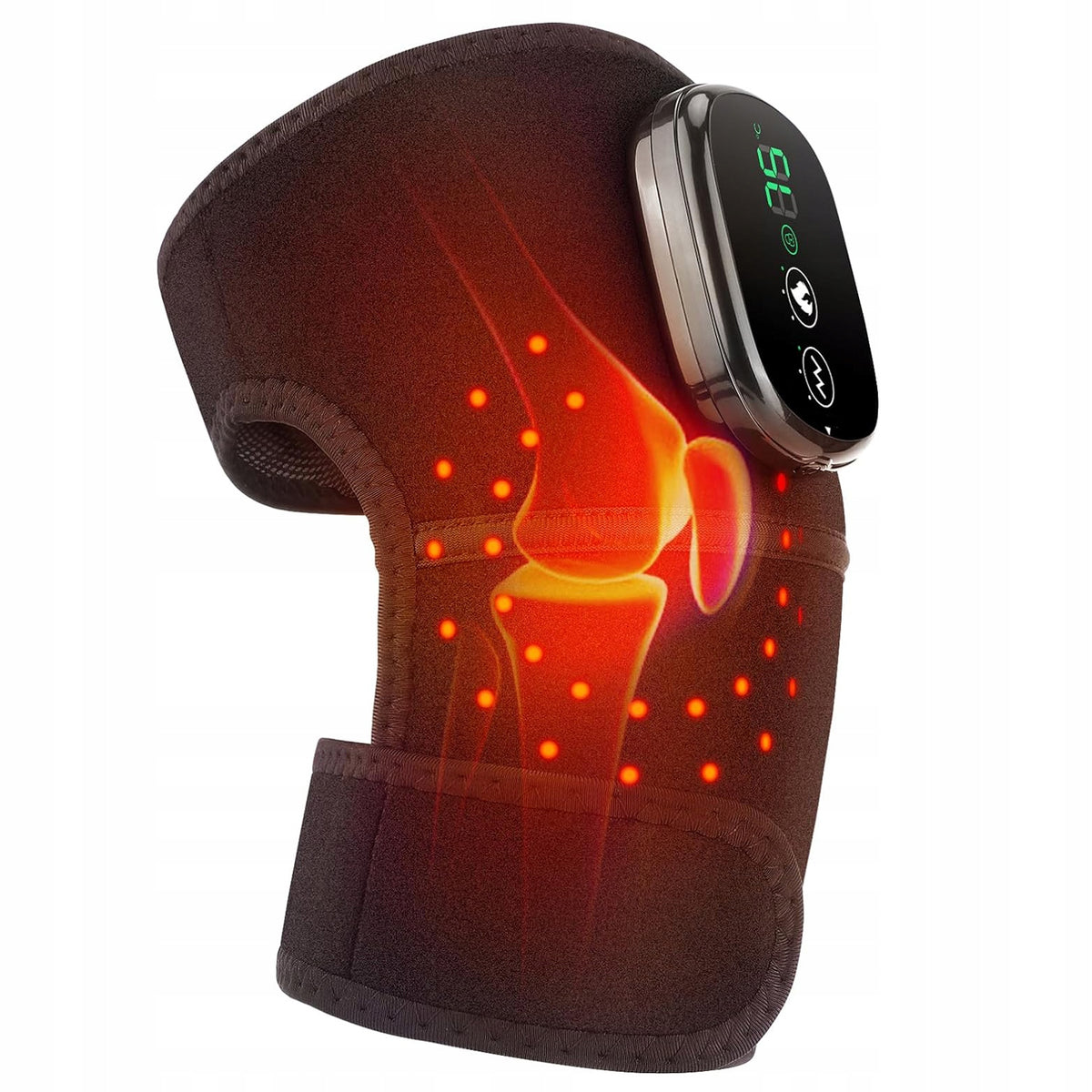 ELECTRIC MASSAGER ELBOW KNEE STABILIZER SHOULDER VIBRATION HEATING