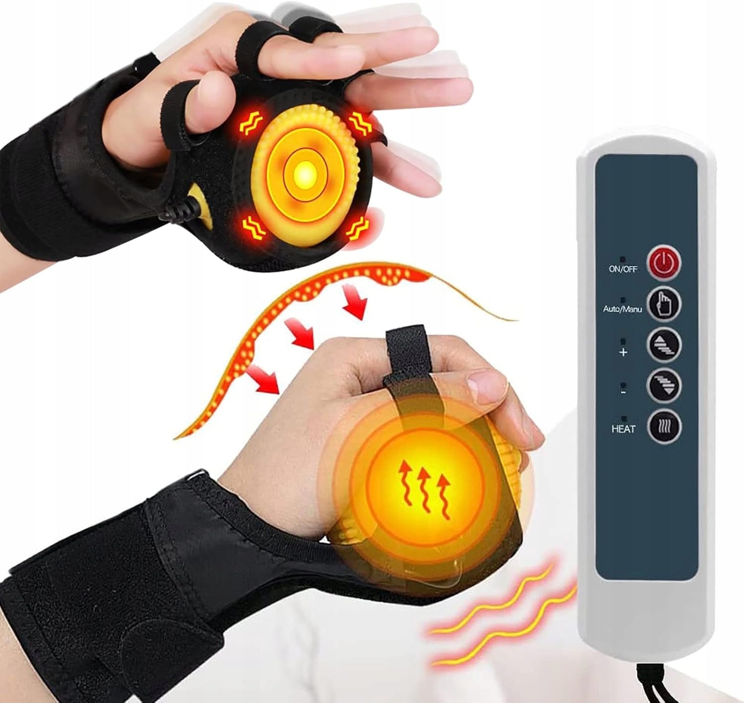 ELECTRIC MASSAGER HAND MASSAGE BALL REHABILITATION STROKE PARALYSIS Brand Altera