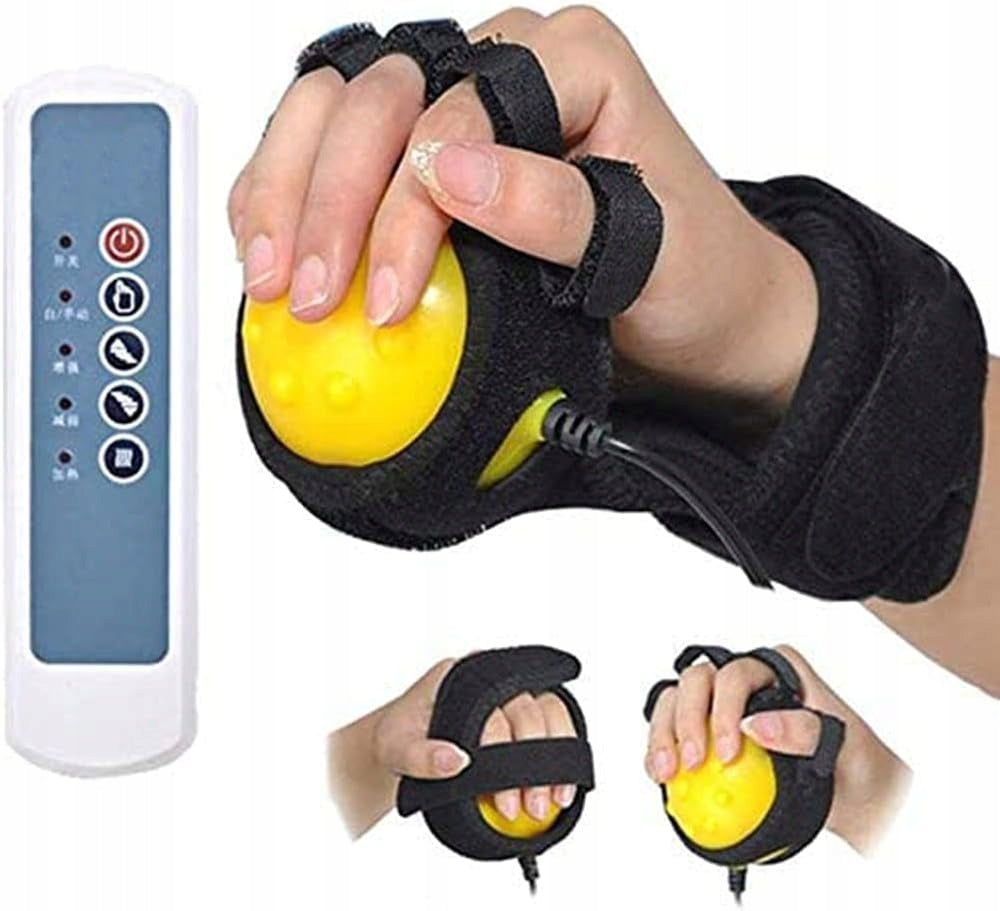 ELECTRIC MASSAGER HAND MASSAGE BALL REHABILITATION STROKE PARALYSIS Manufacturer code piłka elektryczna do masażu