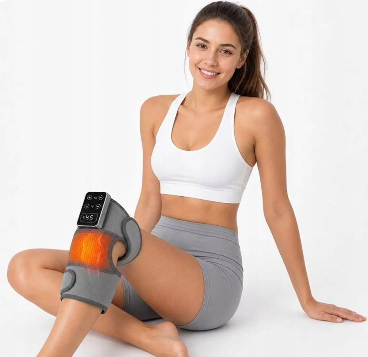 ELECTRIC MASSAGER KNEE ELBOW SHOULDER HEATING VIBRATING MASSAGE Packaging status original