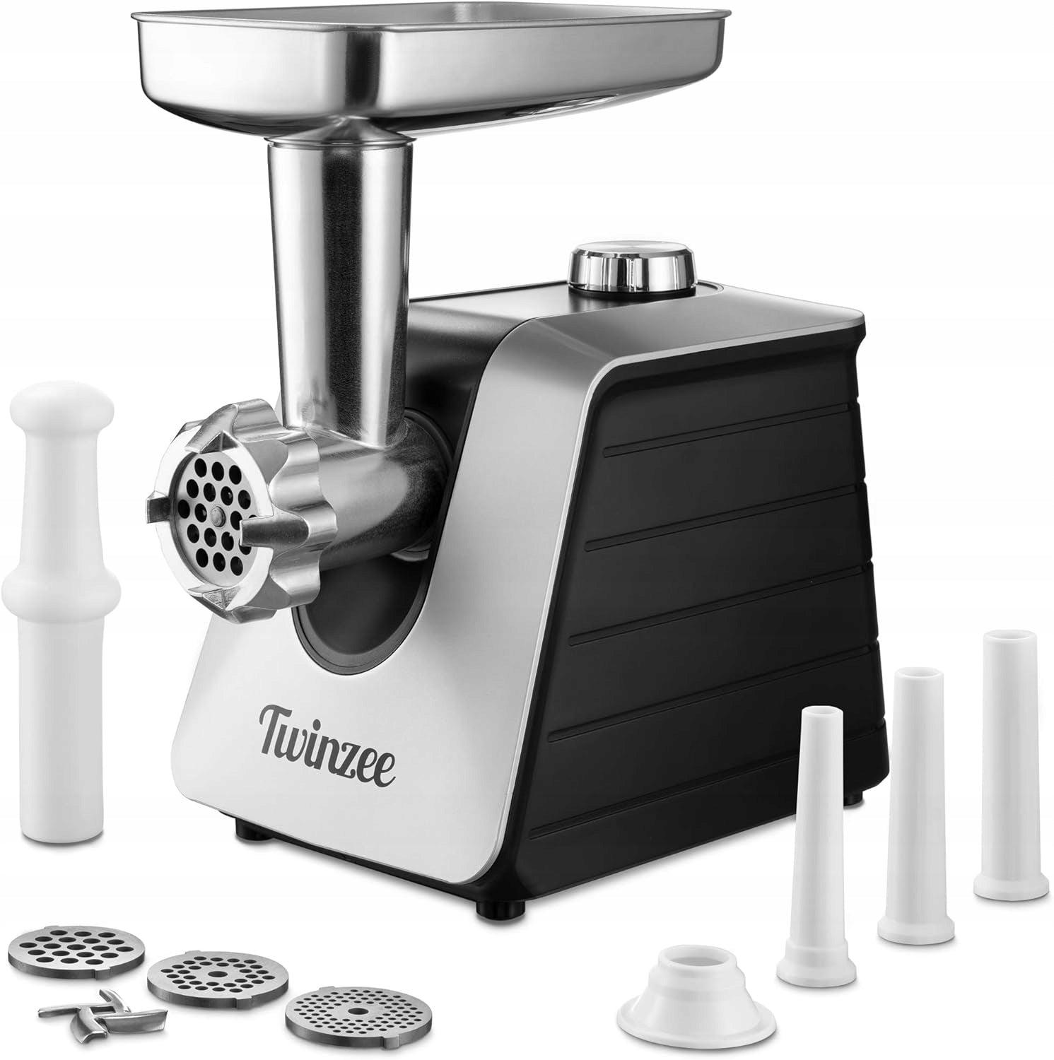 ELECTRIC MEAT GRINDER 1500W 3 STRAINERS SAUSAGE STUFFER