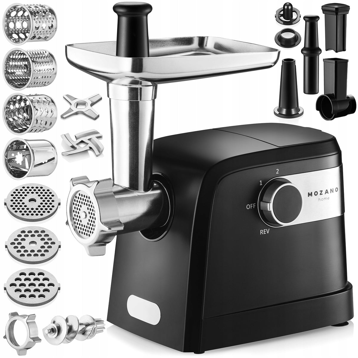 ELECTRIC MEAT GRINDER 16in1 + SMASH MASTER 2000