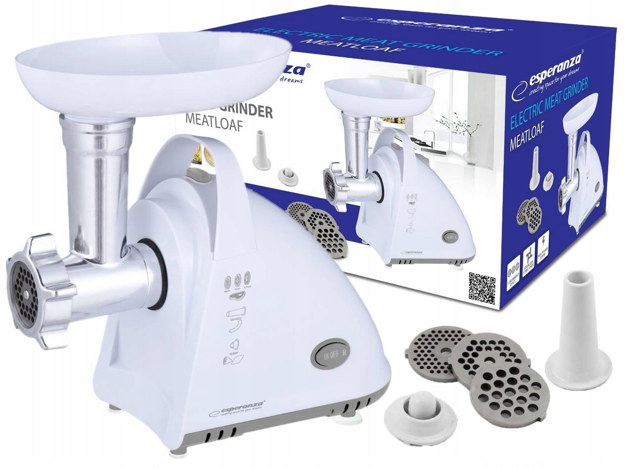 ELECTRIC MEAT GRINDER 2200W SAUSAGE MAKING MACHINE Packaging status original