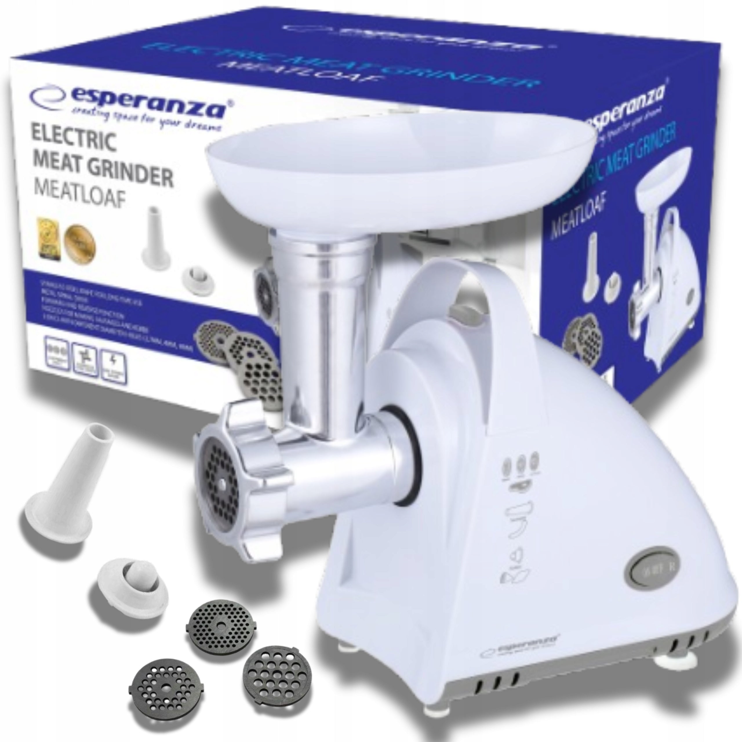 ELECTRIC MEAT GRINDER 2200W SHREDDER SAUSAGE MACHINE