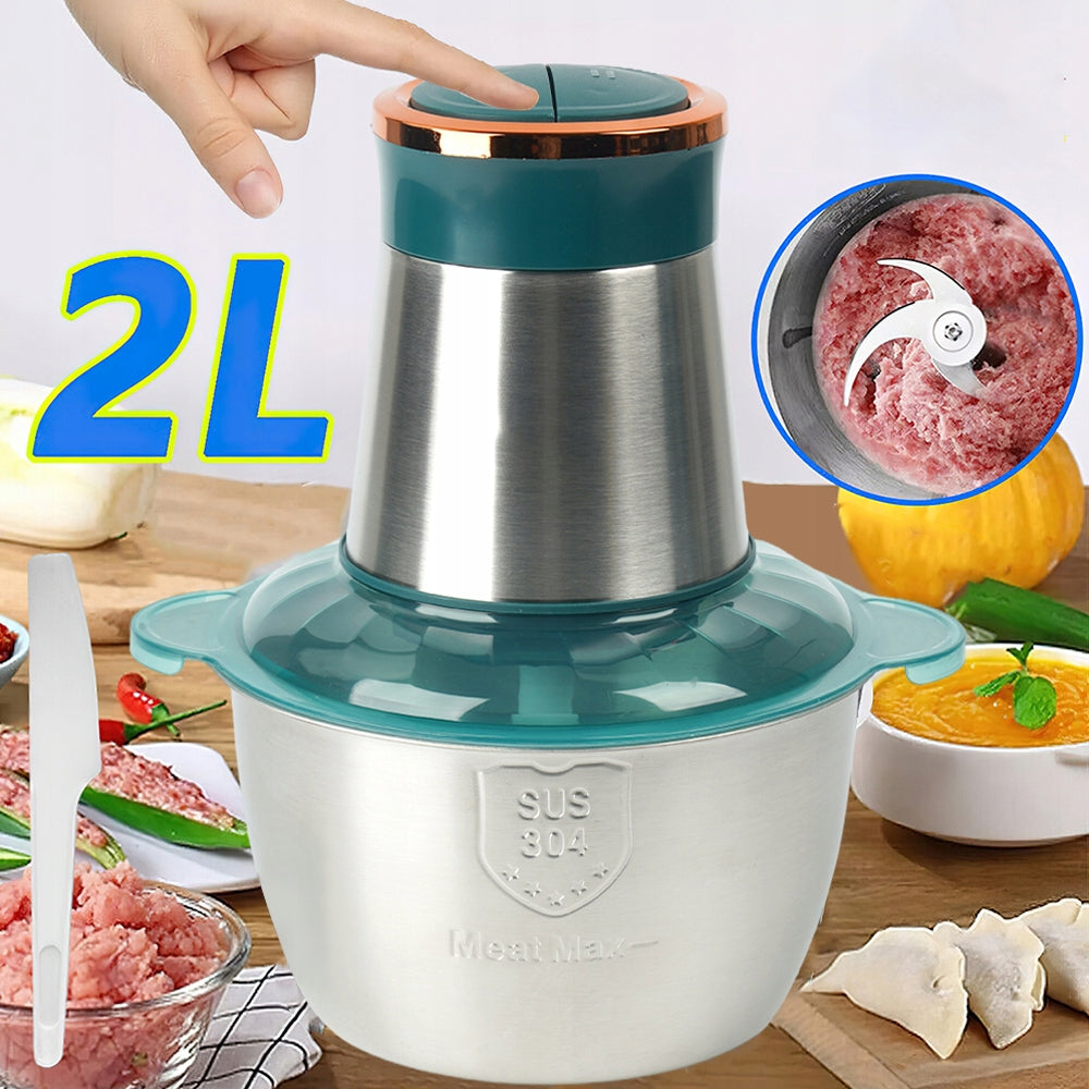 ELECTRIC MEAT GRINDER 300W 2L Shredder Incisor BEDEE Packaging status original