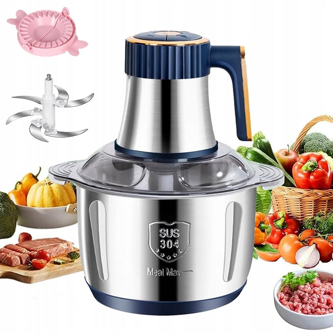 ELECTRIC MEAT GRINDER 500W + STAINLESS STEEL BOWL 5L