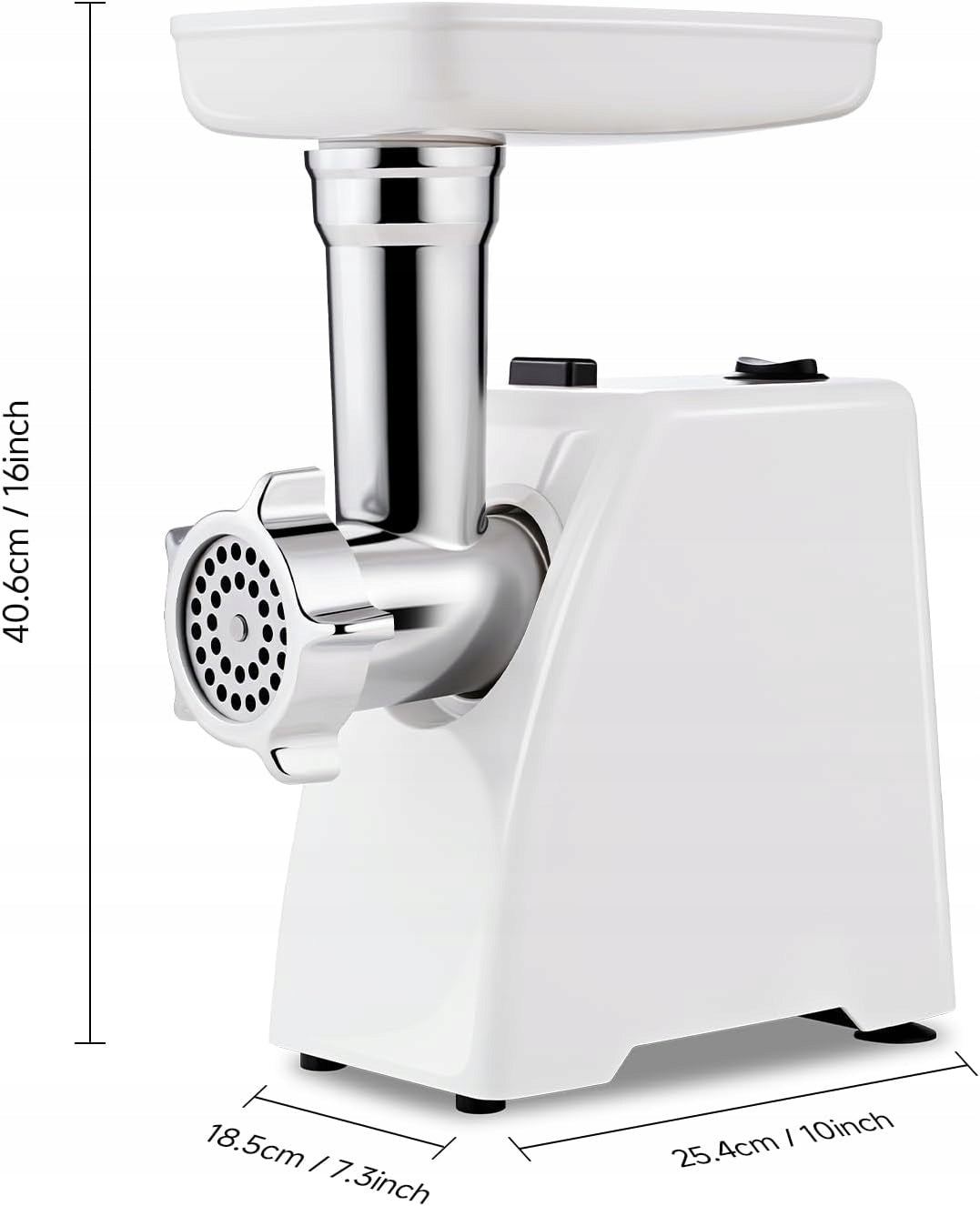 ELECTRIC MEAT GRINDER AMZCHEF STUFFER 300W MAX 2800W Packaging status original