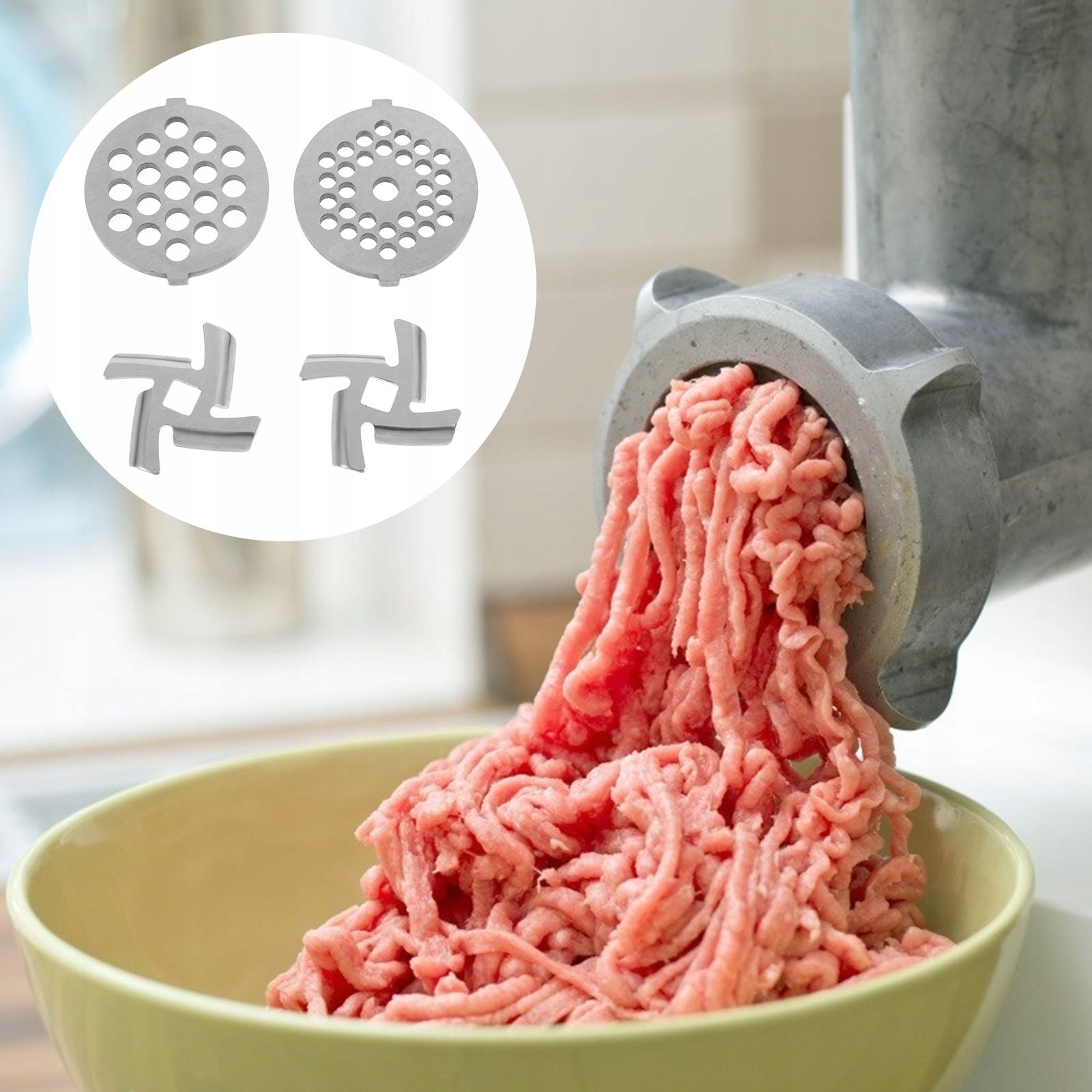 ELECTRIC MEAT GRINDER BLADES 4 PCS Brand no brand