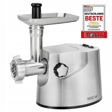 ELECTRIC MEAT GRINDER PROFICOOK P Power rating 1800 W