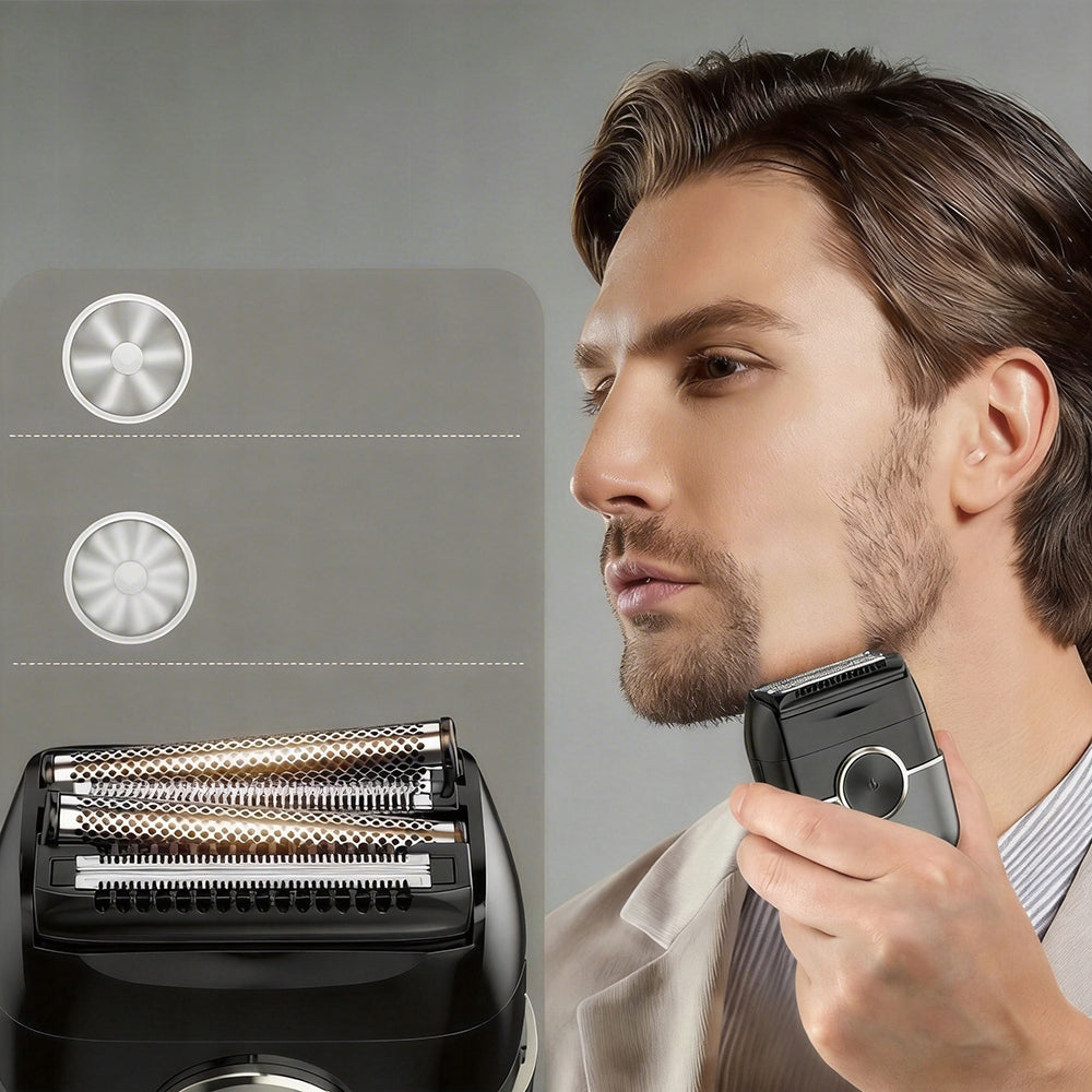 ELECTRIC MEN'S SHAVER 4 HEADS LED DISPLAY FAST CHARGING Brand no brand
