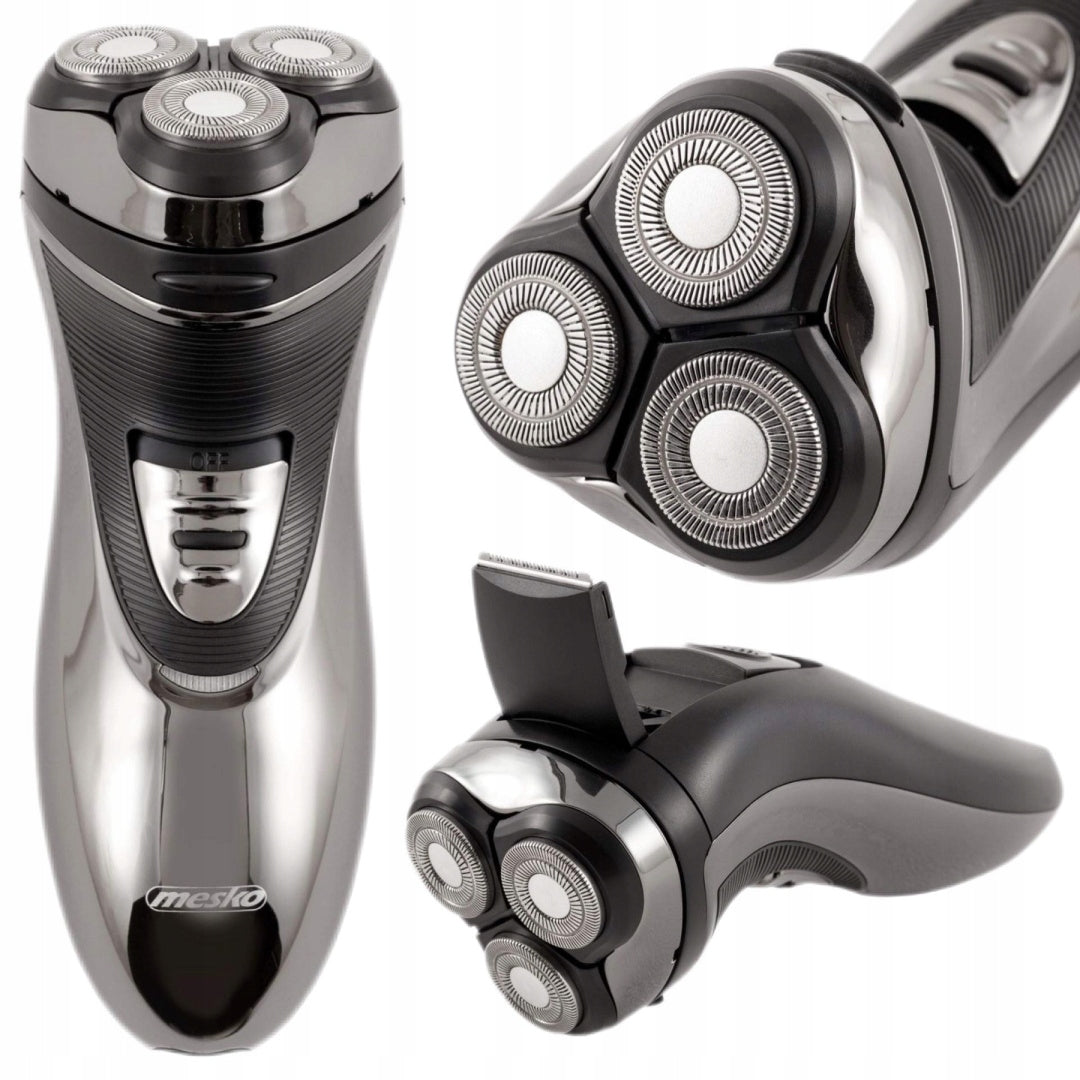ELECTRIC MEN'S SHAVER Wireless FACIAL HAIR RAZOR +TRIMMER