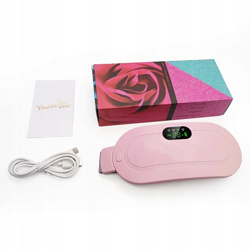 ELECTRIC MENSTRUAL HEATING BELT VIBRATING BACK BELLY MASSAGER Medical device no